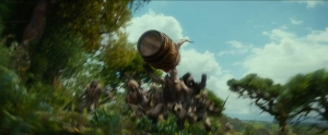 Okay, the Bombur barrel sequence made me giggle a little bit...